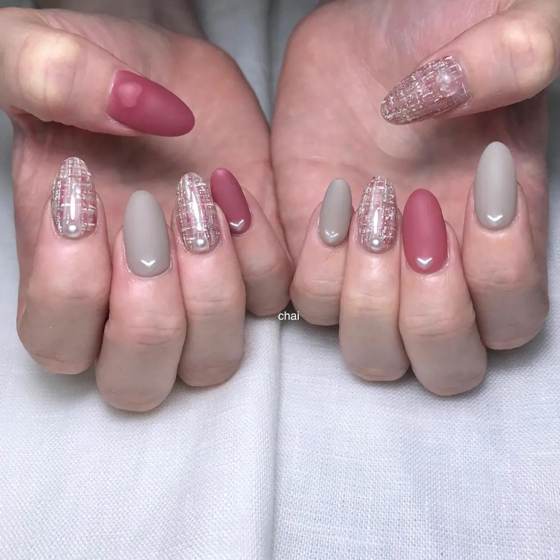 ネイル ハンドネイル chai nail _ai📍鶴橋のマツエク・マツパデザイン