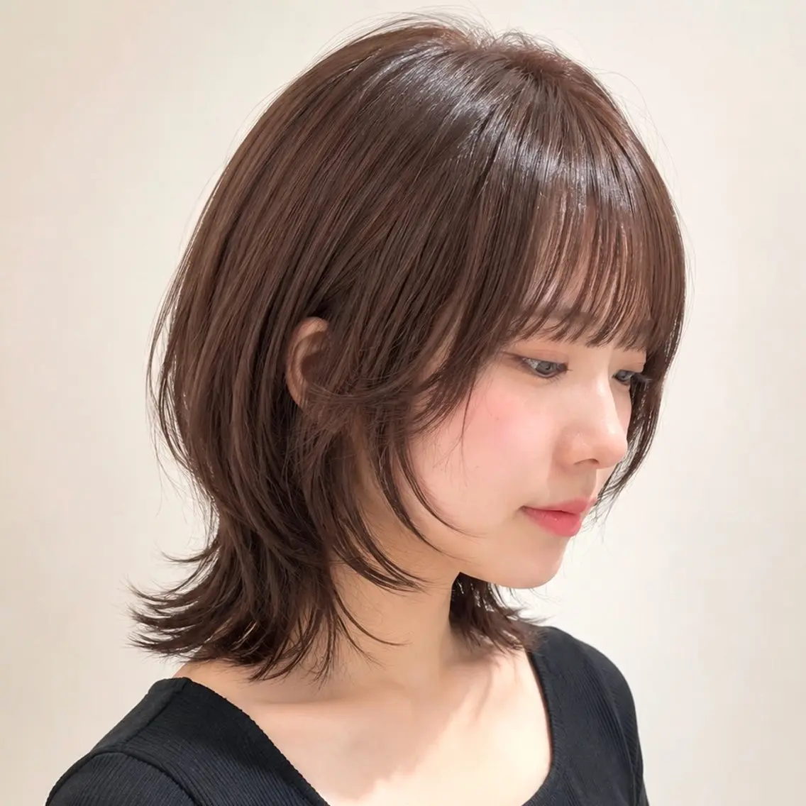 ミディアム カット STYLE 相模大野のヘアスタイル