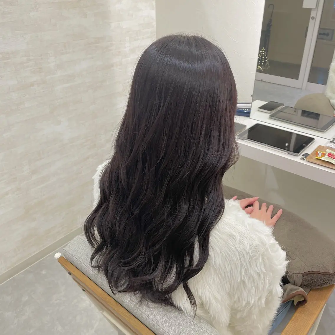 ロング カラー 透明感カラー グレージュ ラベンダーカラー ラベンダーグレージュ ラベンダーグレー 髪質改善&ヘアケア /菊池琉那のヘアスタイル