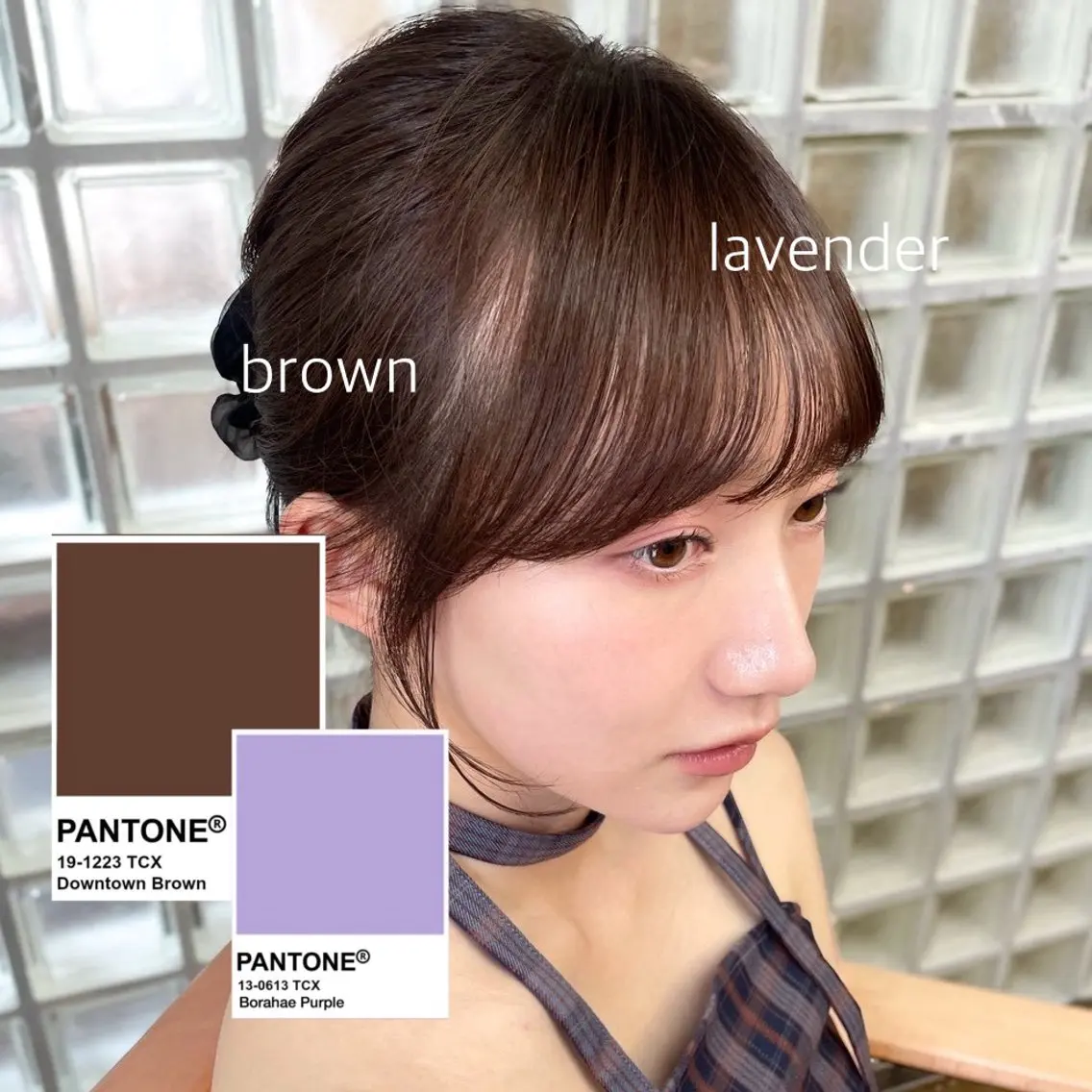 ミディアム カラー カット ヘアカラー トリートメント ボブ/縮毛矯正/ 透明感カラー/ゆきなのヘアスタイル