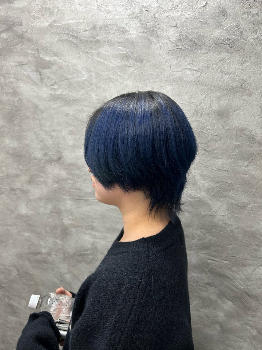 ショート カラー ヘアカラー トリートメント 酸性ストレート/ ボブ/暖色/リコのヘアスタイル