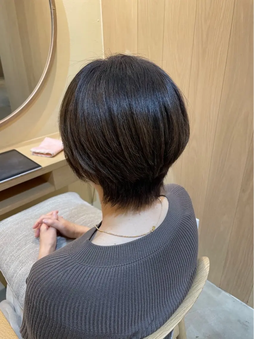 ショート ショートヘア 透明感カラー/ MIOのヘアスタイル