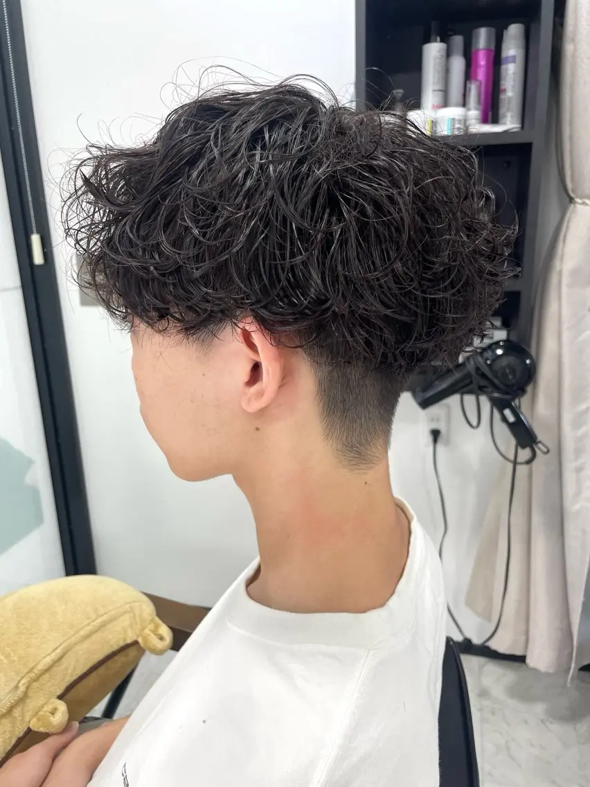 [新規]ミニモ限定価格！メンズパーマ＋カットの写真
