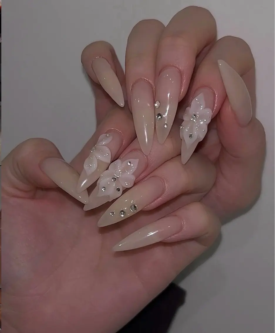 ネイル アートネイル 韓国ネイル 持ち込み ワンホンネイル ハンドネイル Lenie Nail Salonのネイルデザイン