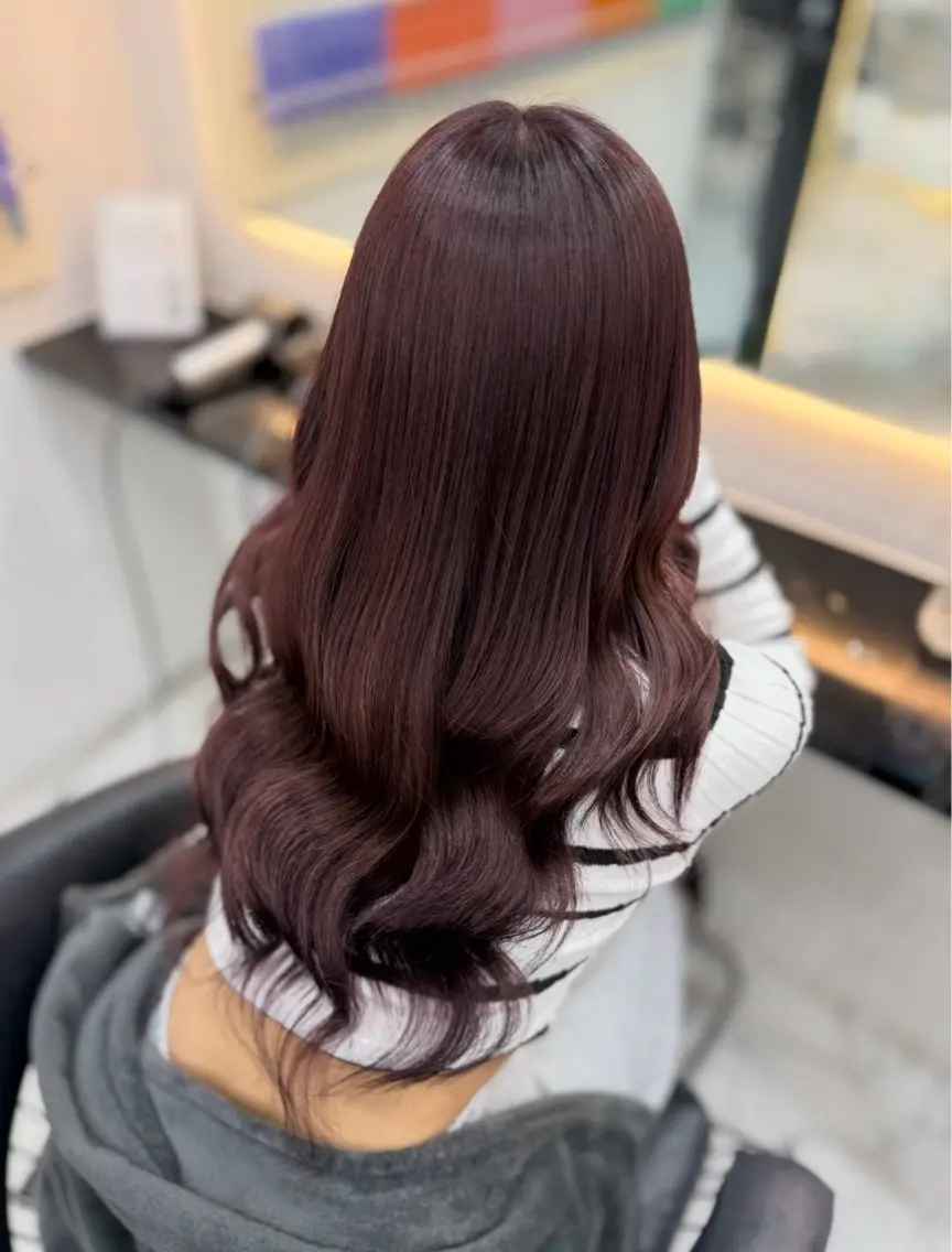 ロング カラー 銀座🎀 MIKIのヘアスタイル