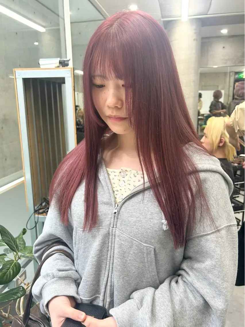 セミロング カラー ヘアカラー トリートメント メンズ多数⚡ブリーチ 特化💚Acchonのヘアスタイル
