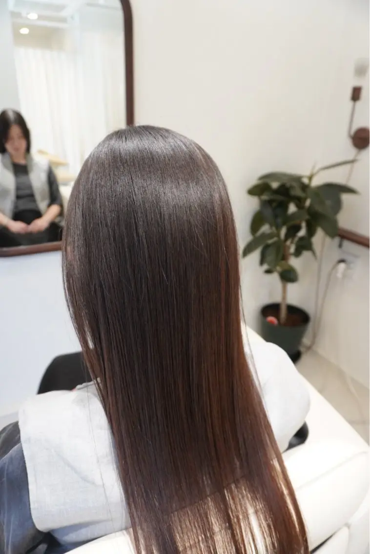 ロング 縮毛矯正モデル募集 Liore'のヘアスタイル