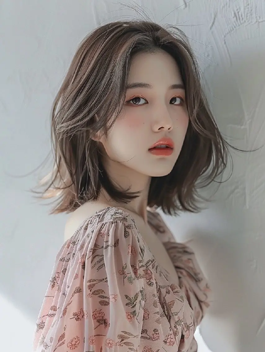 カラー 束感まつぱ🫧 なつき🫧のヘアスタイル