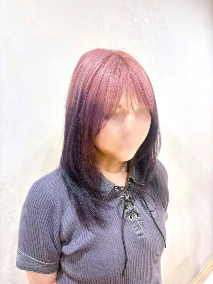 カラー ヘアカラー 🎀カラーモデル 募集中✧めい🎀のヘアスタイル