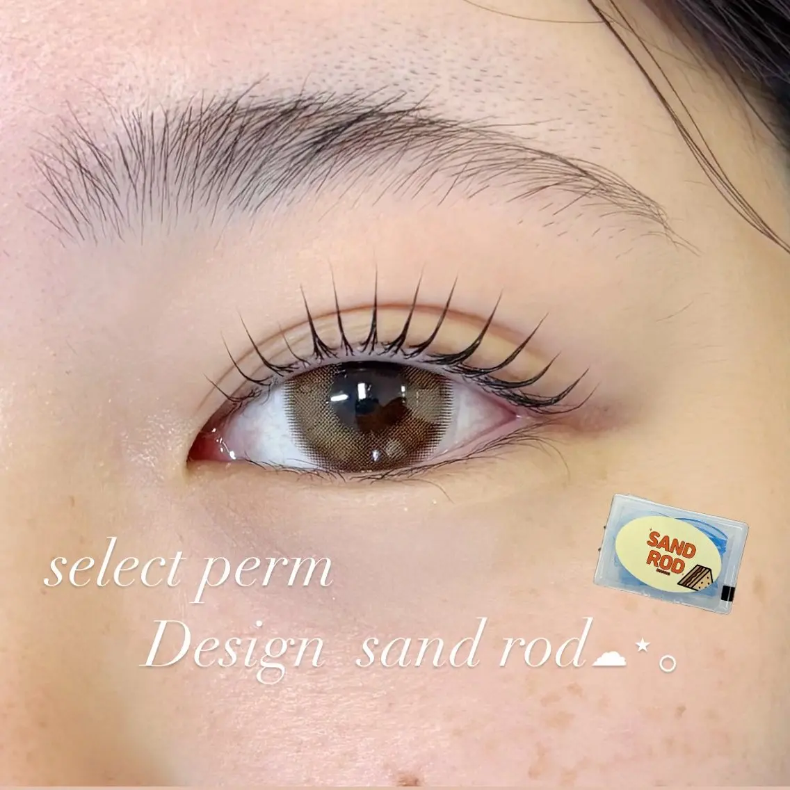 マツエク・マツパ 一重×まつ毛パーマ Daisy Lash たかとり みうのマツエク・マツパデザイン