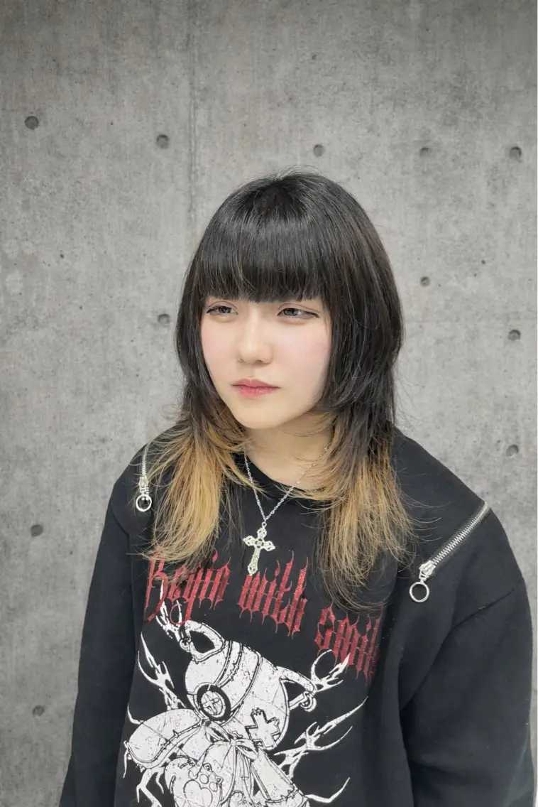 ロング モデル募集 リナ⚡️newi池袋のヘアスタイル