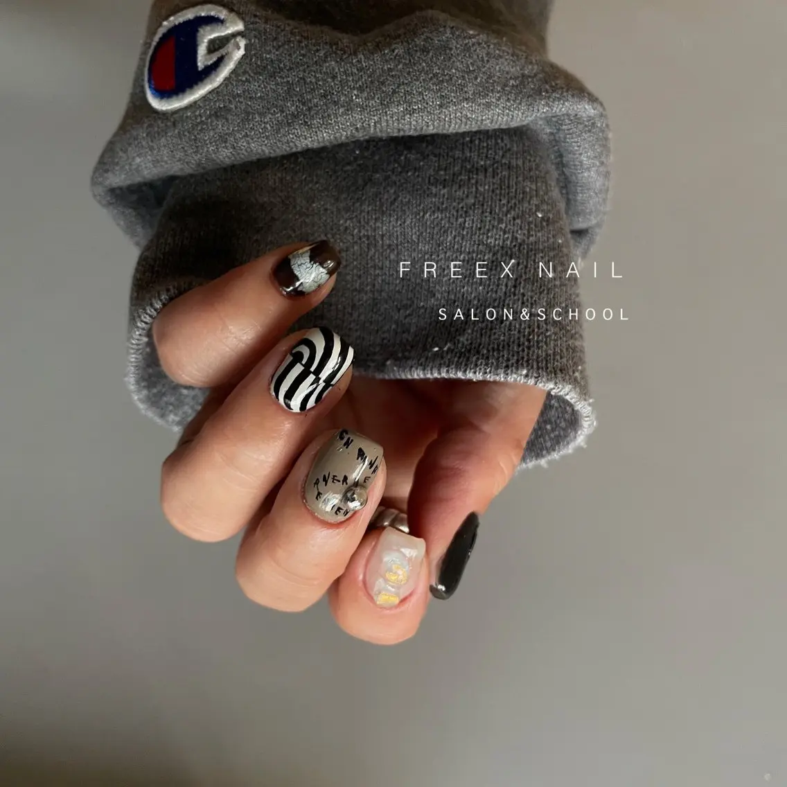 ネイル ハンドネイル freex nail /ニュアンス/個性派のネイルデザイン