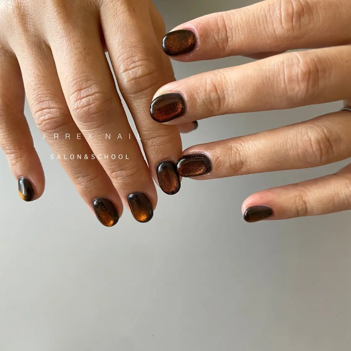 ネイル マグネットネイル ハンドネイル ハンドケア freex nail /ニュアンス/個性派のネイルデザイン