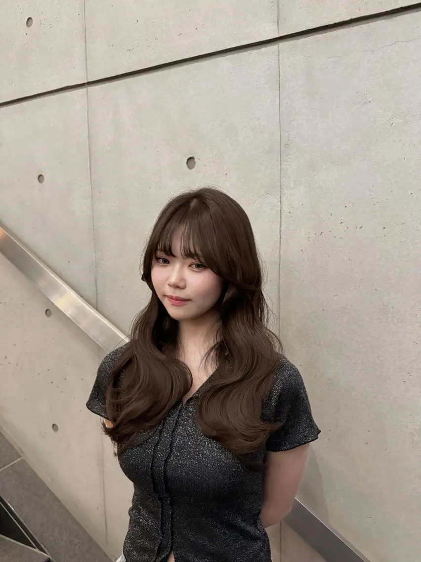 ロング カラー ヘアアレンジ 髪質改善特化 ESSENCIAのヘアスタイル