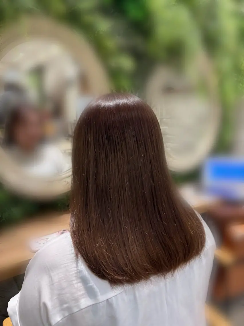 ミディアム トリートメント トリートメント 横浜/カラーモデル 様募集中/ヒトミのヘアスタイル
