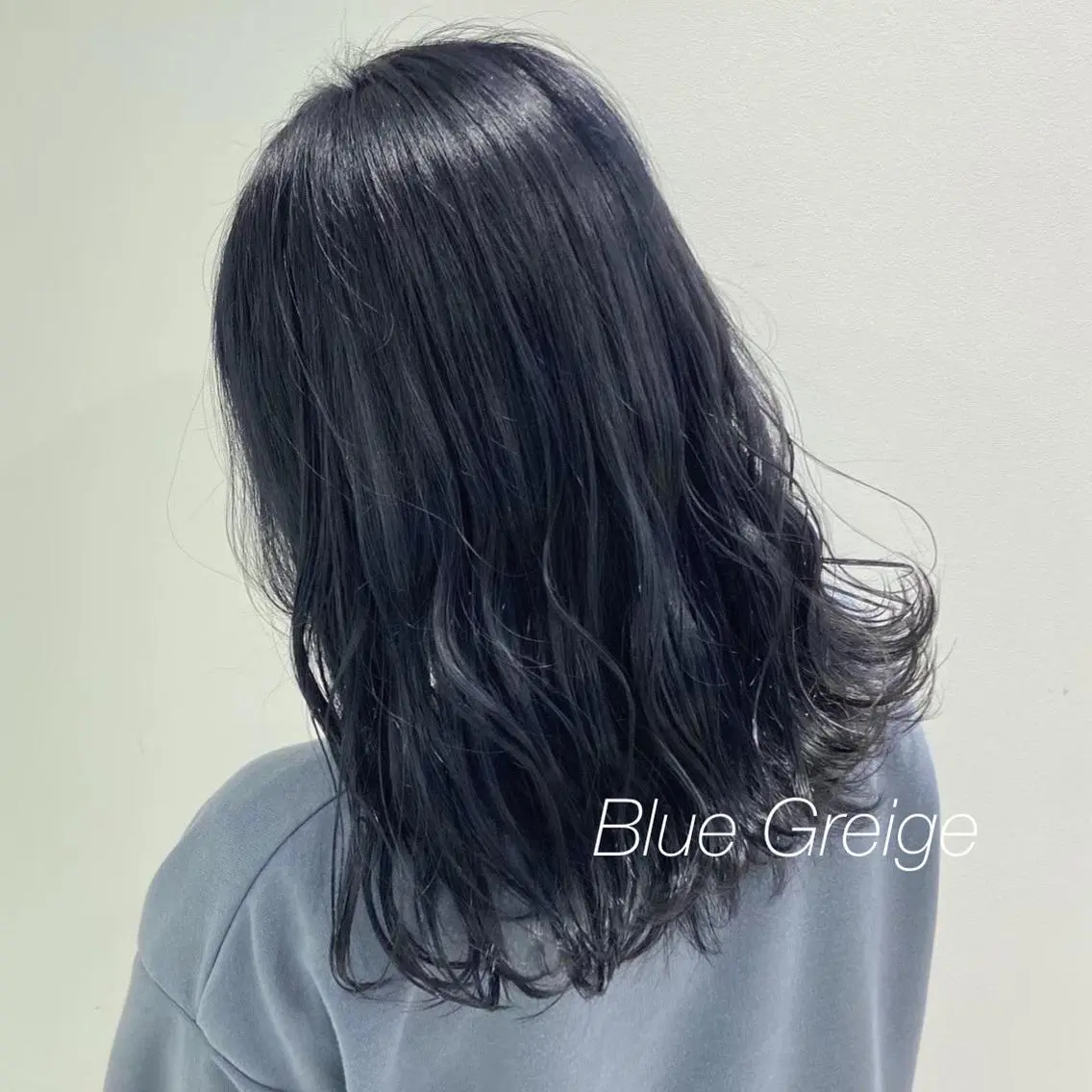 セミロング 縮毛/ダブルカラー 🦋ベージュヘア🦋のヘアスタイル