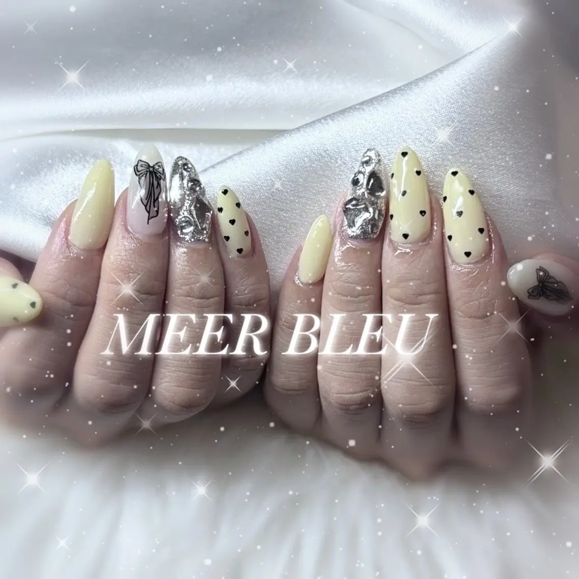 ネイル ハンドネイル MEER BLEUのネイルデザイン