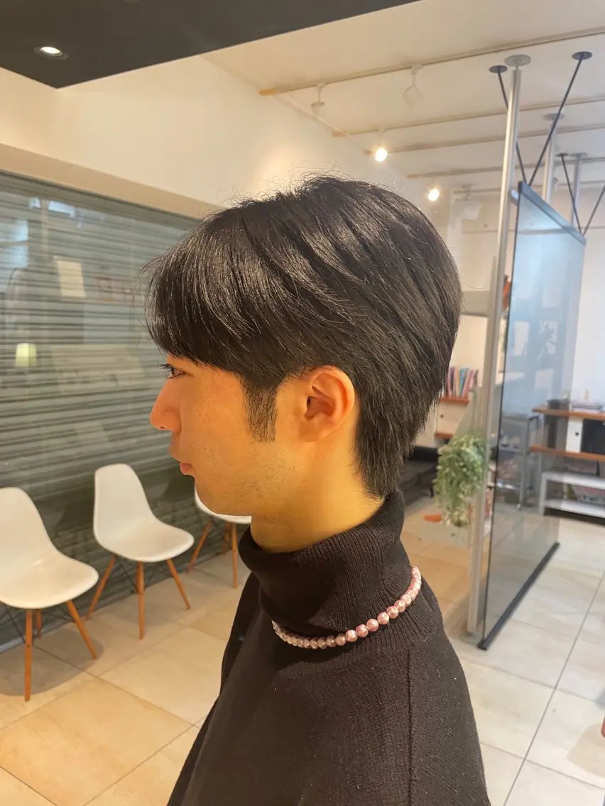 メンズ ツーブロック 刈り上げ すずな【レディース カットモデル募集中】のヘアスタイル