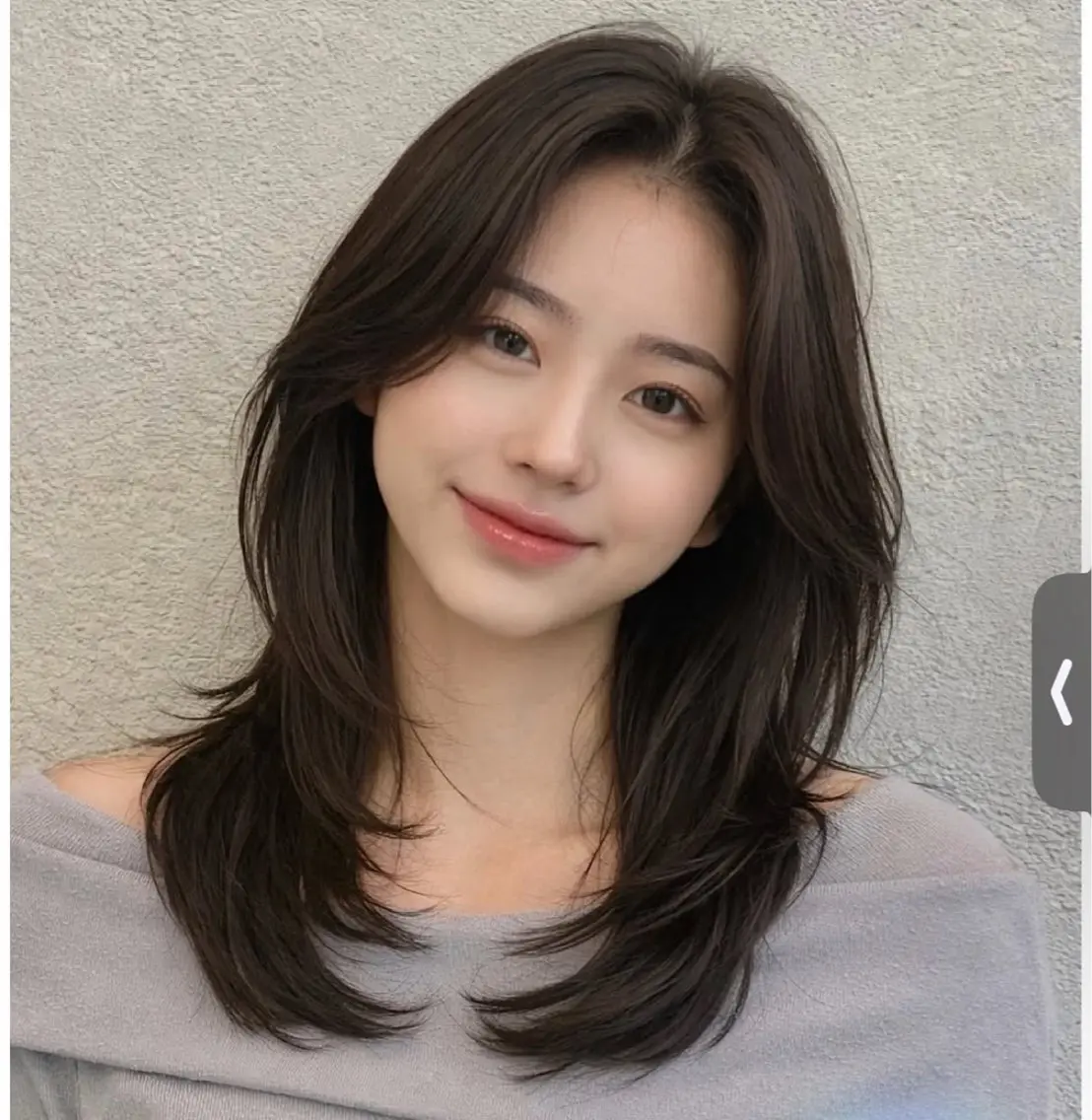 セミロング 中沢 勇一のヘアスタイル