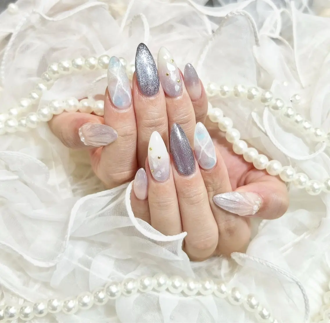 ネイル ハンドネイル WISTERIA reikaのネイルデザイン