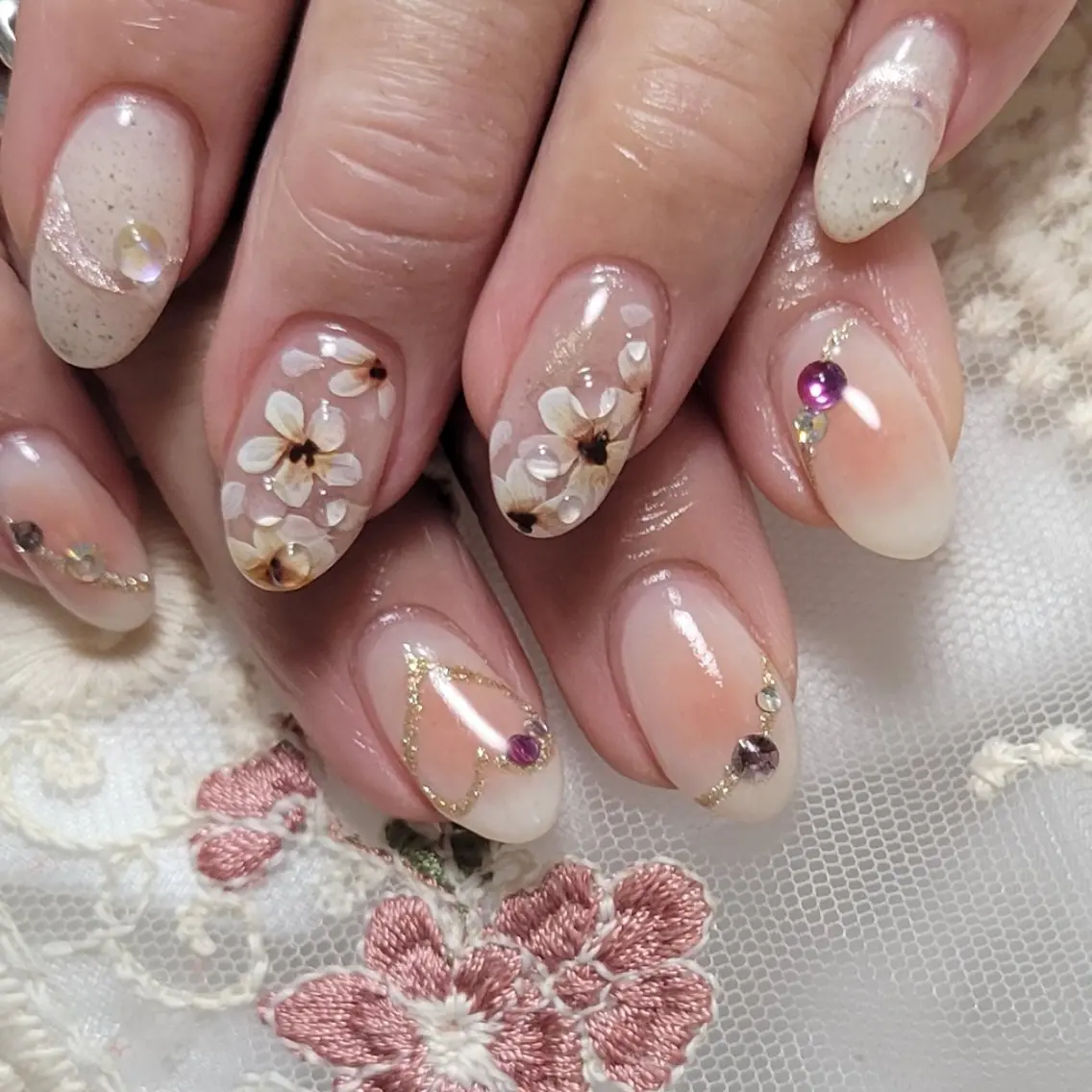 ネイル ハンドネイル ネイルサロンほっこり kanaのネイルデザイン
