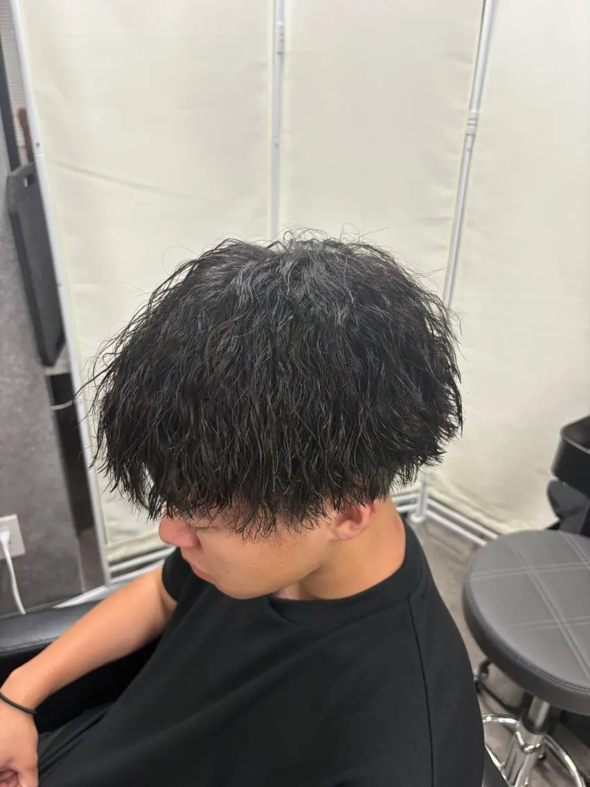 パーマ メンズ カット パーマ 🌱立川【縮毛矯正】 璃音🌱のヘアスタイル
