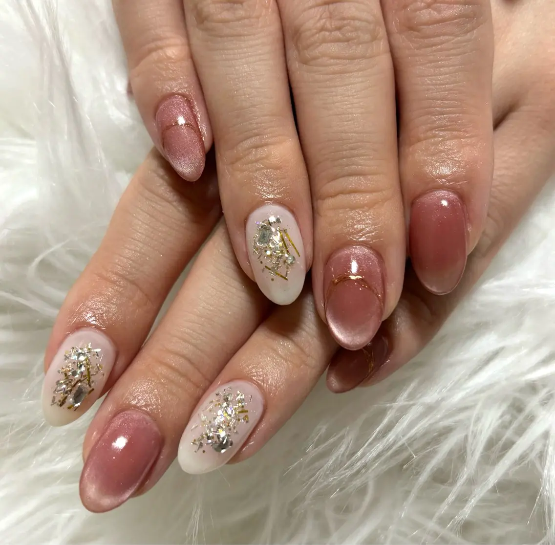 ネイル ハンドネイル nail salon HIRUKANAのネイルデザイン