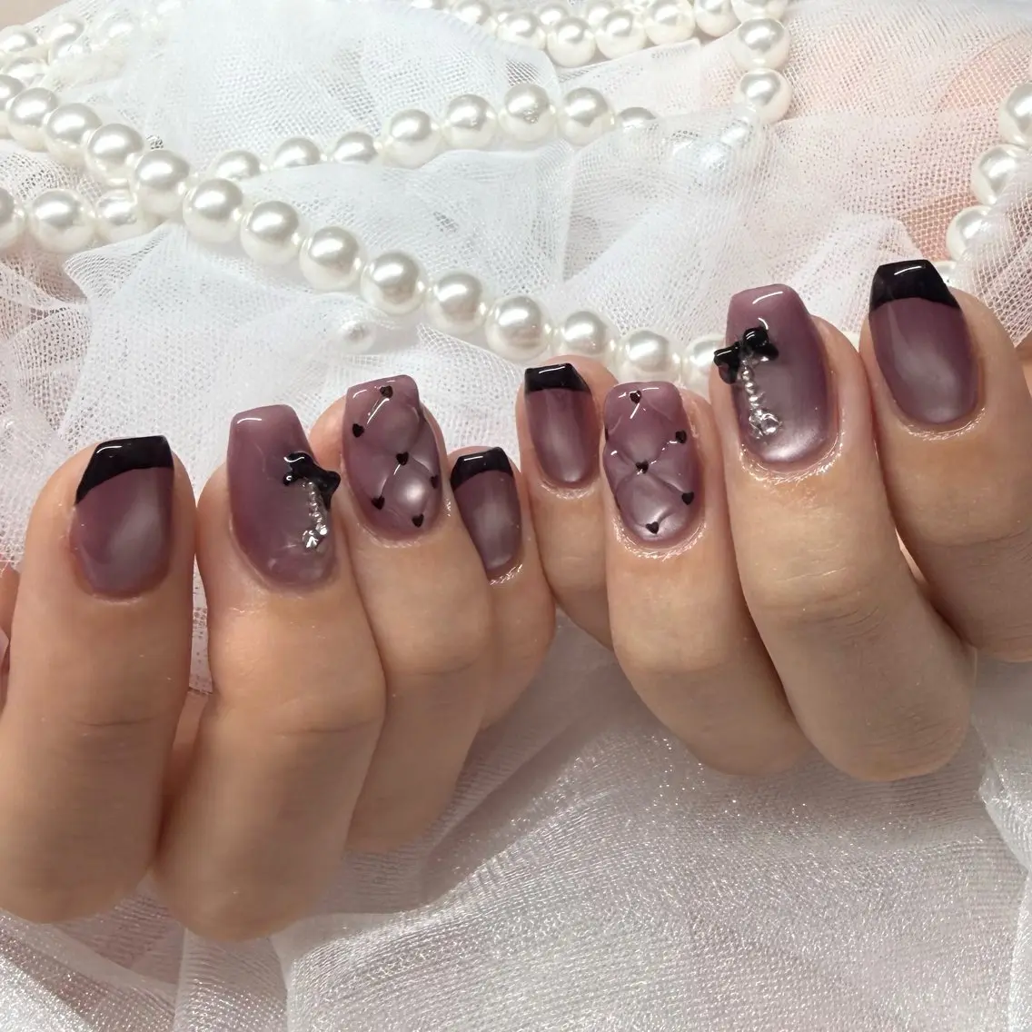ネイル ワンホンネイル Nailsalon MeMe YUMIのネイルデザイン