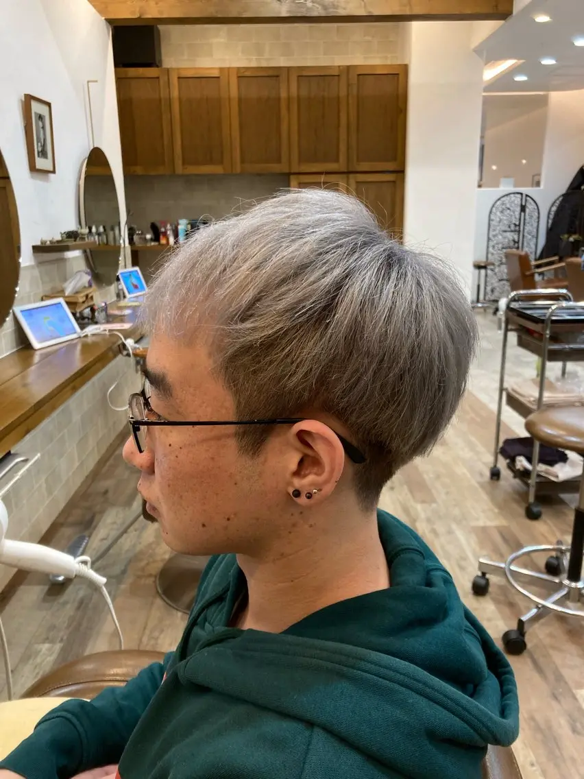 ショート カラー メンズ カット特化型 美容師/栗本のヘアスタイル
