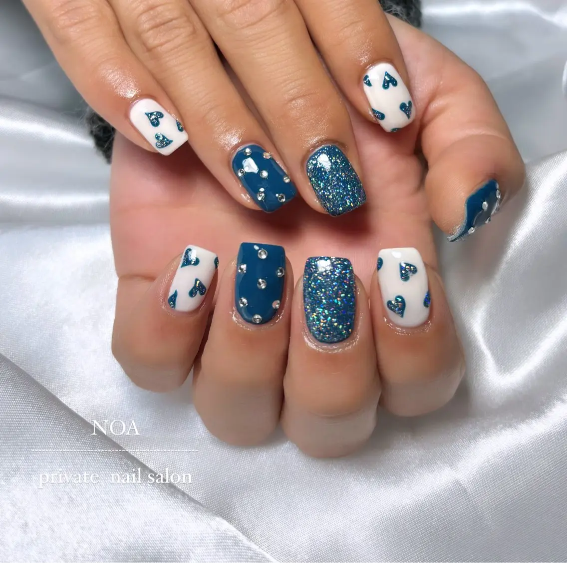 ネイル ハート NOA NAILのネイルデザイン