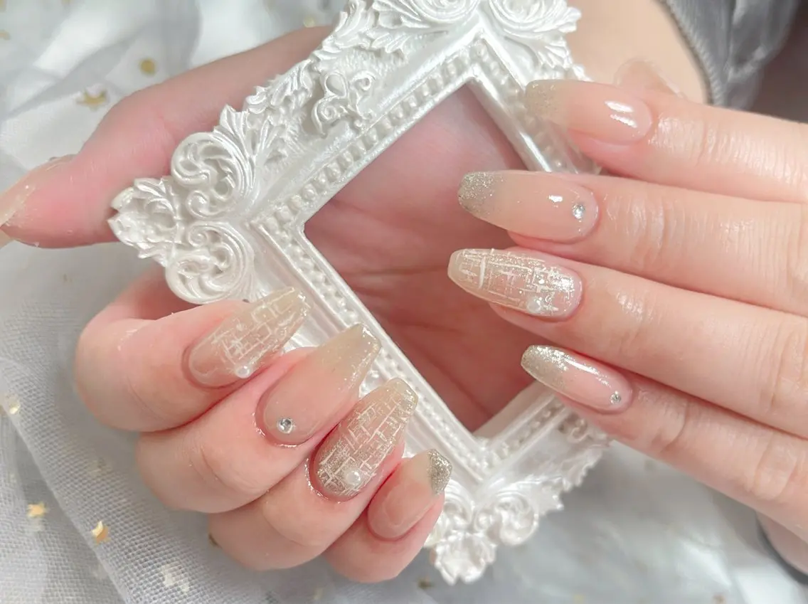 ネイル ハンドネイル 🎀ネイルサロン エクラYUI🎀のネイルデザイン