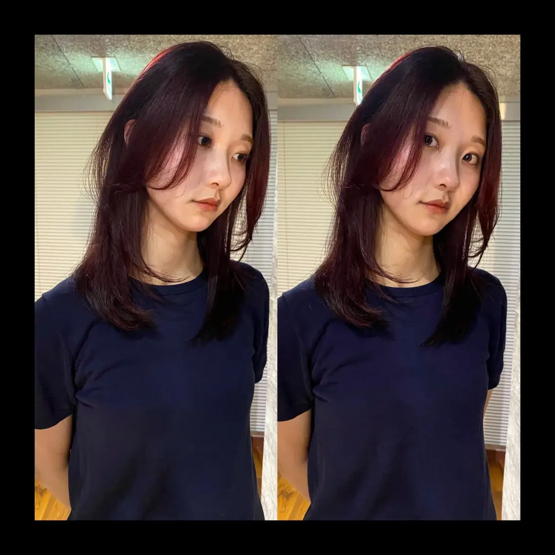 セミロング カラー 似合わせカット カット ヘアカラー 縮毛矯正 トリートメント mai / linoah˚✧のヘアスタイル