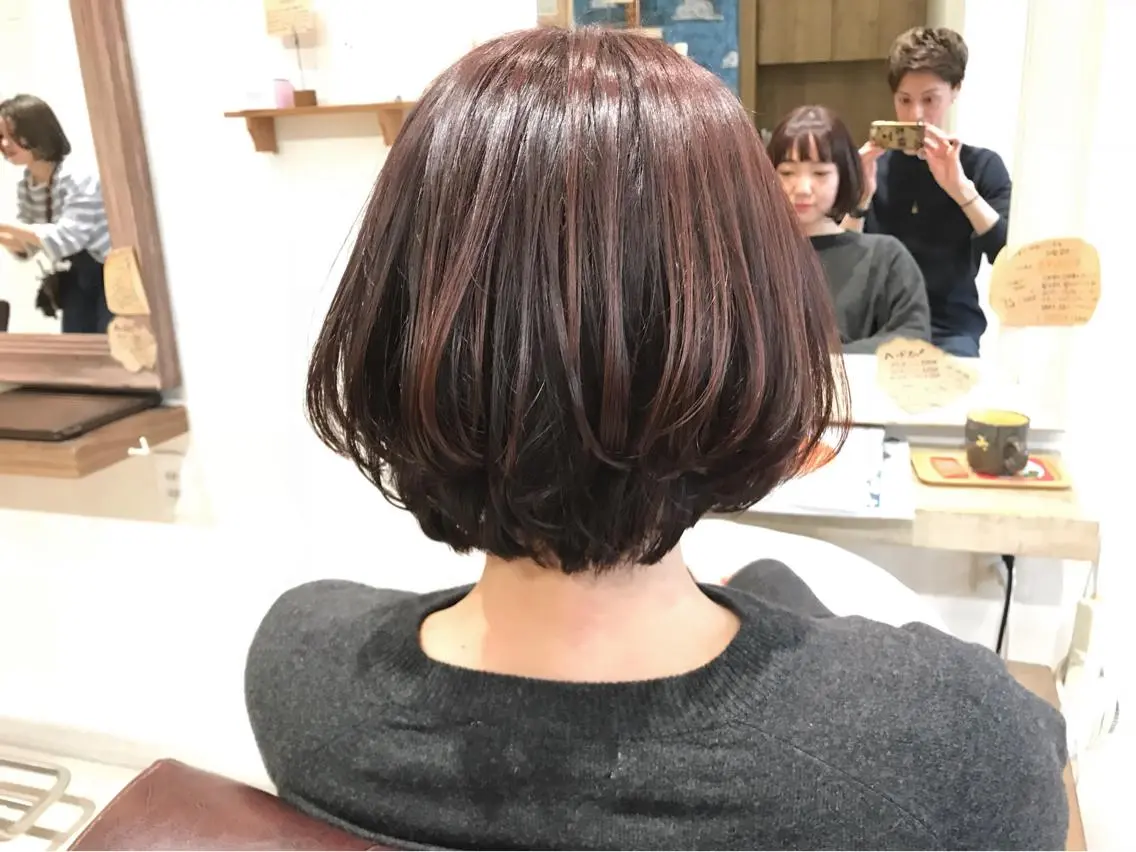 ショート カラー イルミナカラー メンズ指名多数!! 田島史也のヘアスタイル