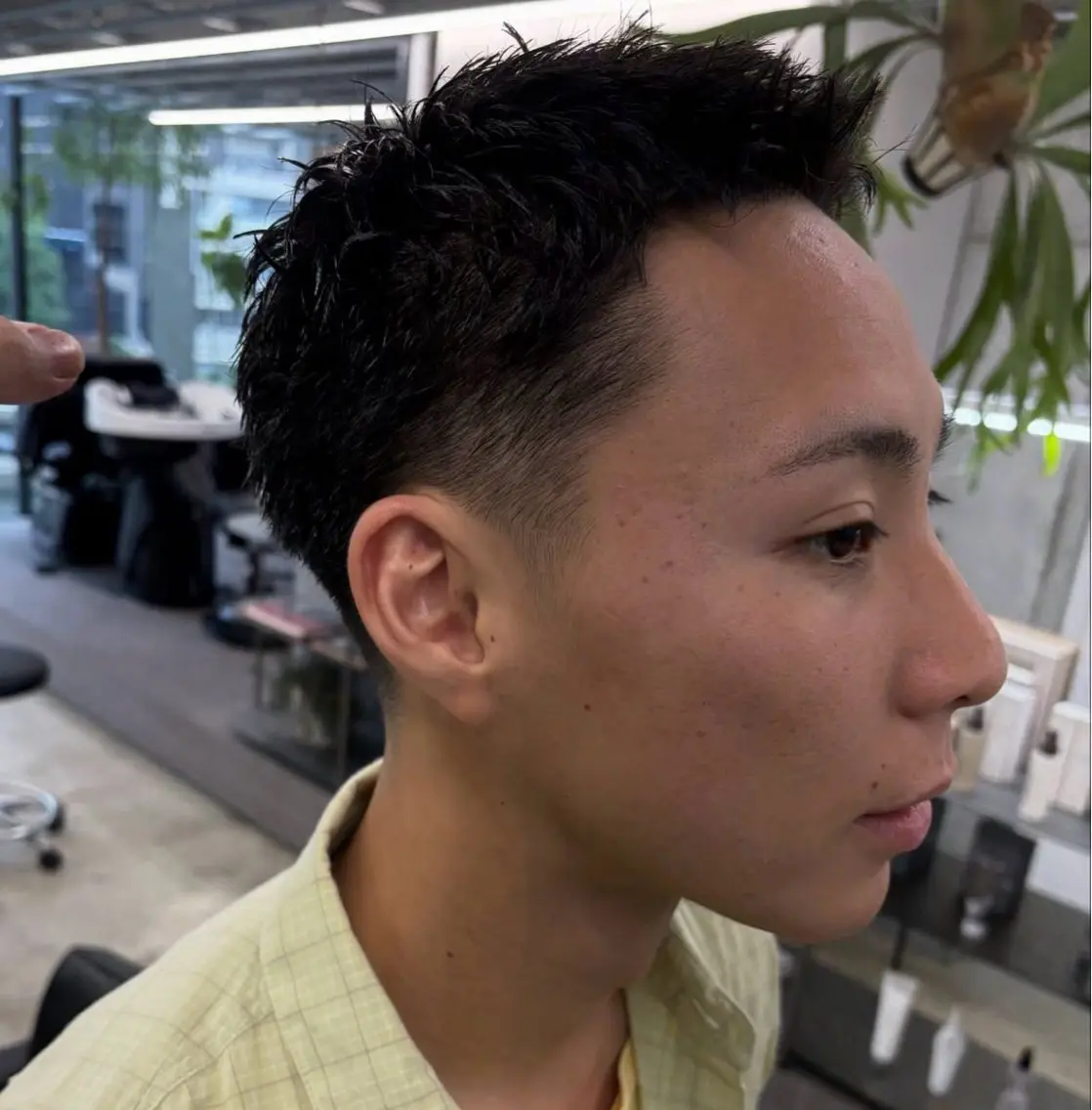 ショート メンズ フジイ トワのヘアスタイル