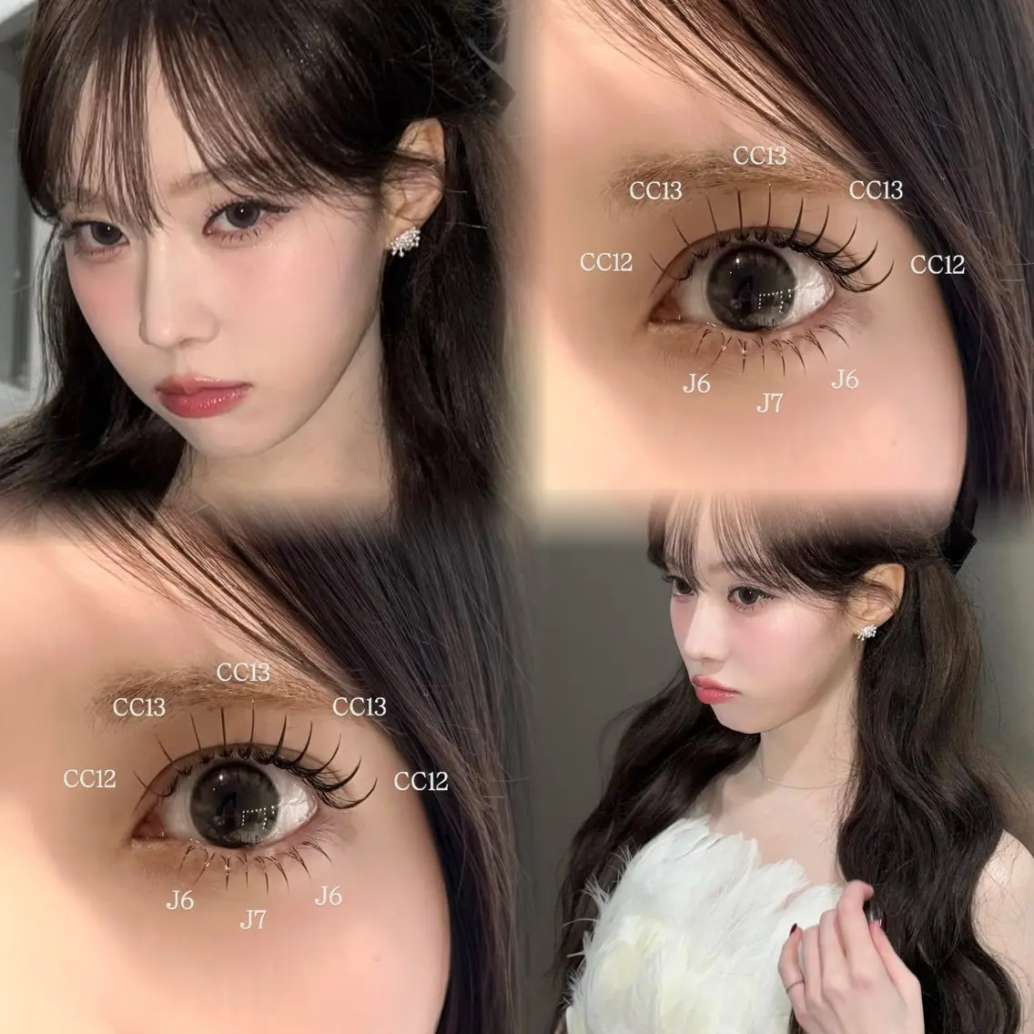 マツエク・マツパ フラットラッシュ マツエク ViSEO 栄 Honoka🎀のマツエク・マツパデザイン