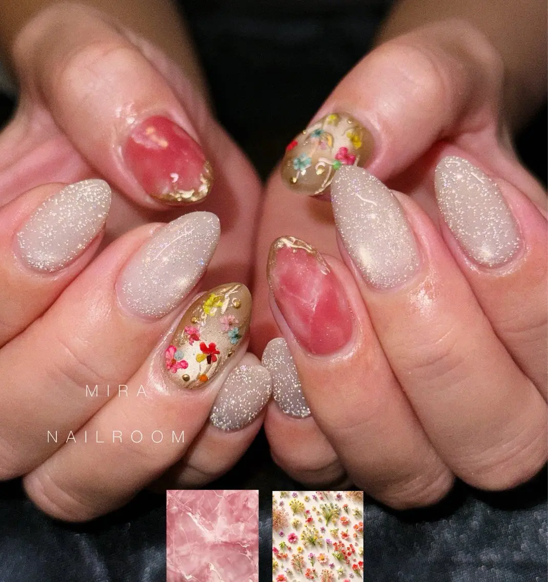 ネイル 持ち込み MIRA NAILROOMのネイルデザイン