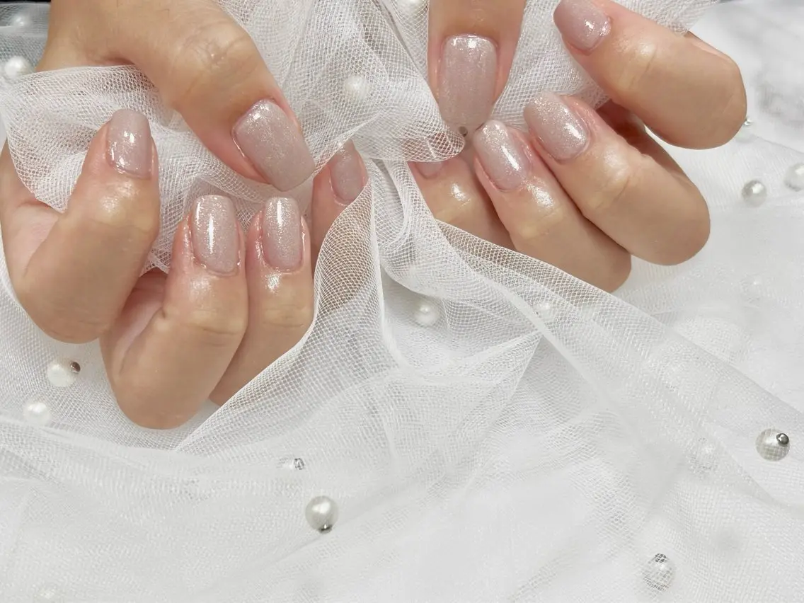 ネイル ラメ(グリッター) ハンドネイル フットネイル 💎TIARA moeのネイルデザイン