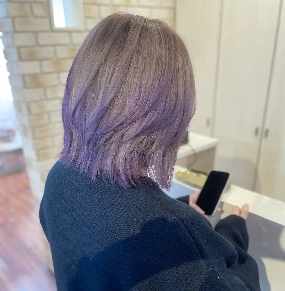 ミディアム カット ヘアカラー 💎お顔まわりカット 【シクネ】ユウダイのヘアスタイル