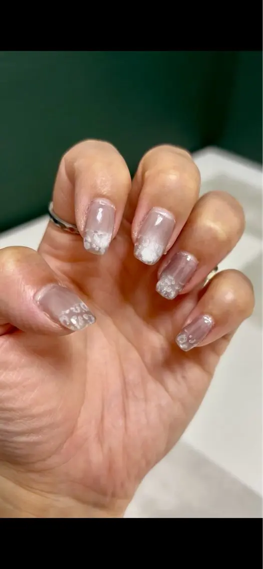 ネイル フレンチネイル ハンドネイル 310. 伊藤のネイルデザイン