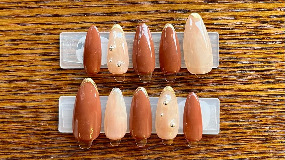 ネイル ネイルチップ ブライダルネイル ハンドネイル Cafune nailのネイルデザイン