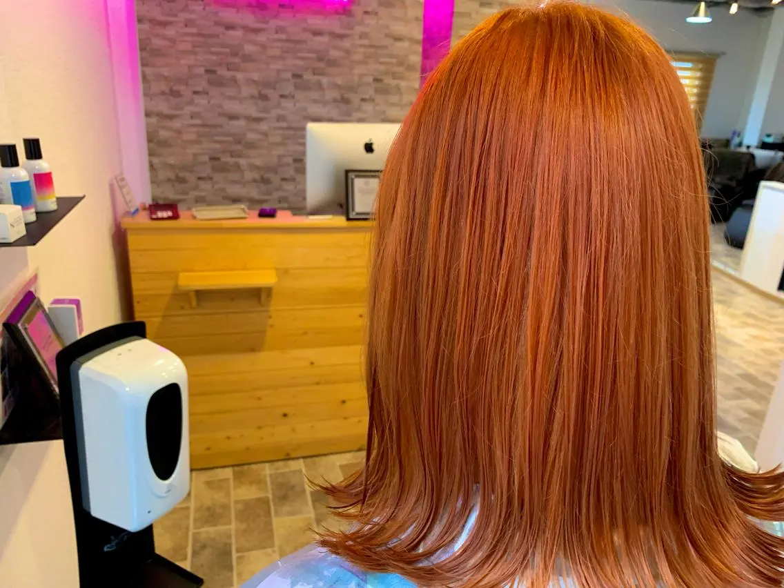 ミディアム カラー 吉田 聡一のヘアスタイル