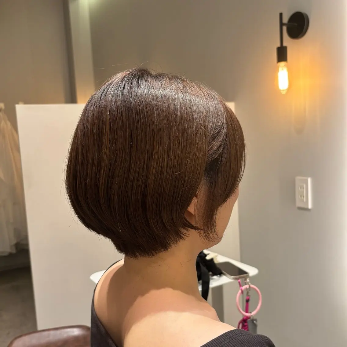 ショート 丸みショート ショートヘア kelly.un MIUのヘアスタイル
