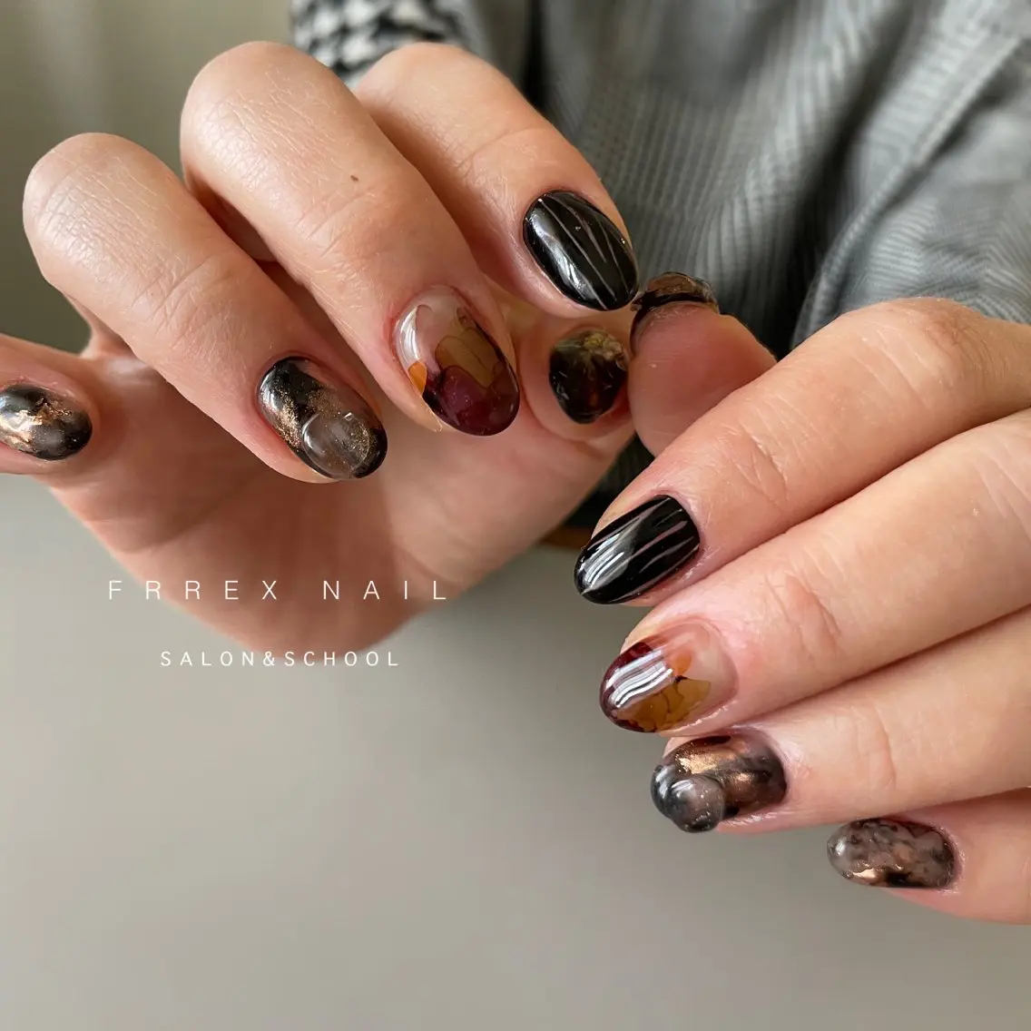 ネイル ニュアンスネイル ハンドネイル ハンドケア freex nail /ニュアンス/個性派のネイルデザイン