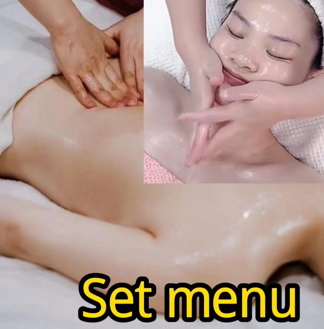 さらに🉐［set menu ］BODY➕FACE 🙆100分¥6980の写真