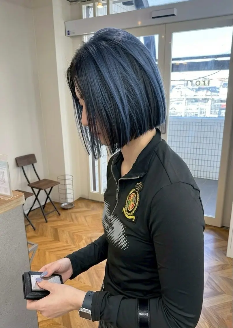 カットカラーの写真