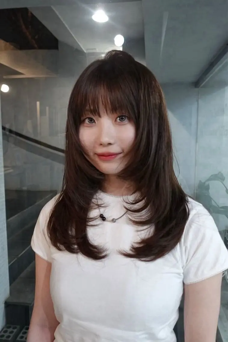 ロング カラー noos表参道 ナツミのヘアスタイル