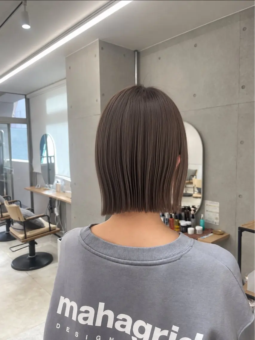 ショート ひなた・表参道・ 似合わせボブカットのヘアスタイル