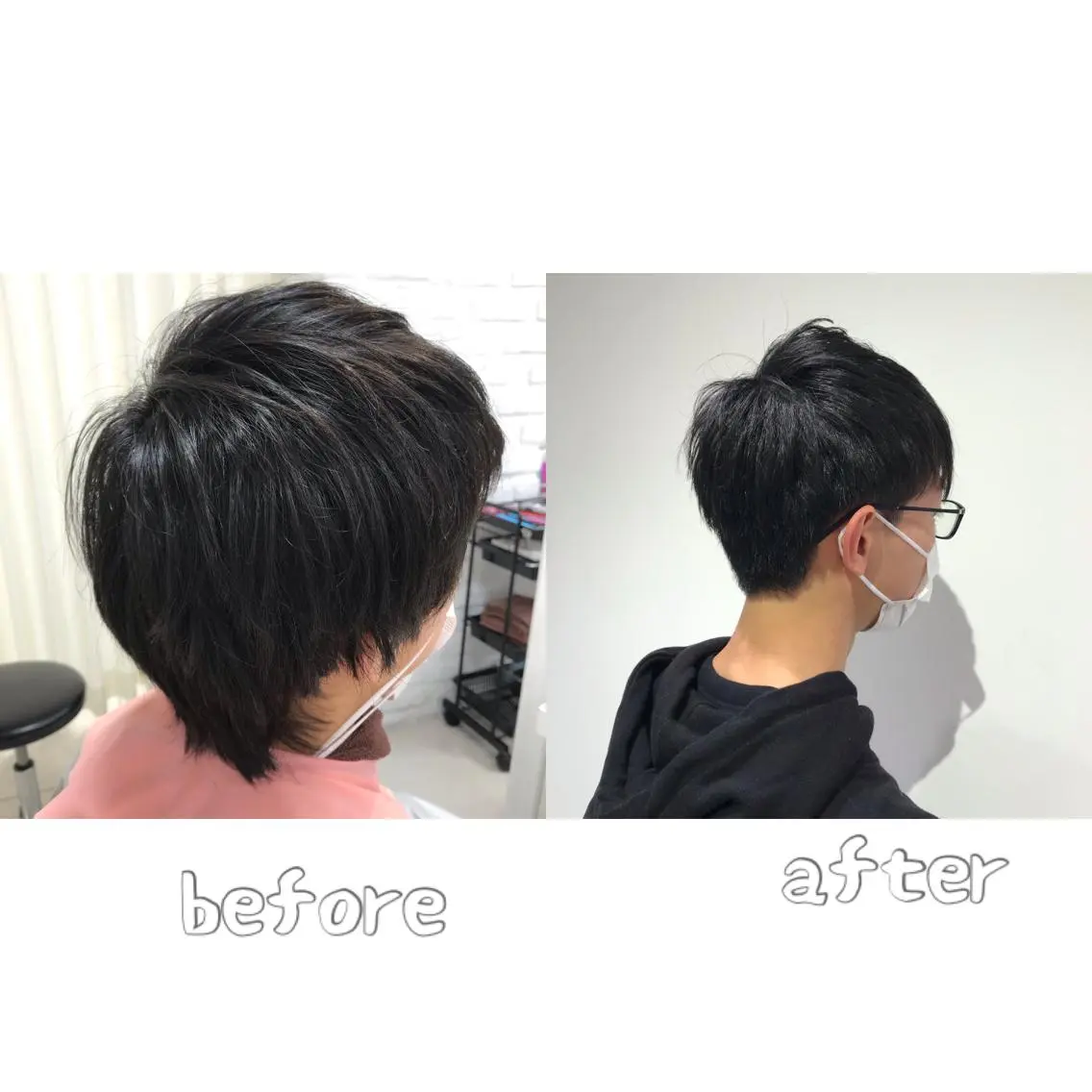 メンズ ツーブロック 刈り上げ カット 【暖色カラー特化】 中山由梨のヘアスタイル