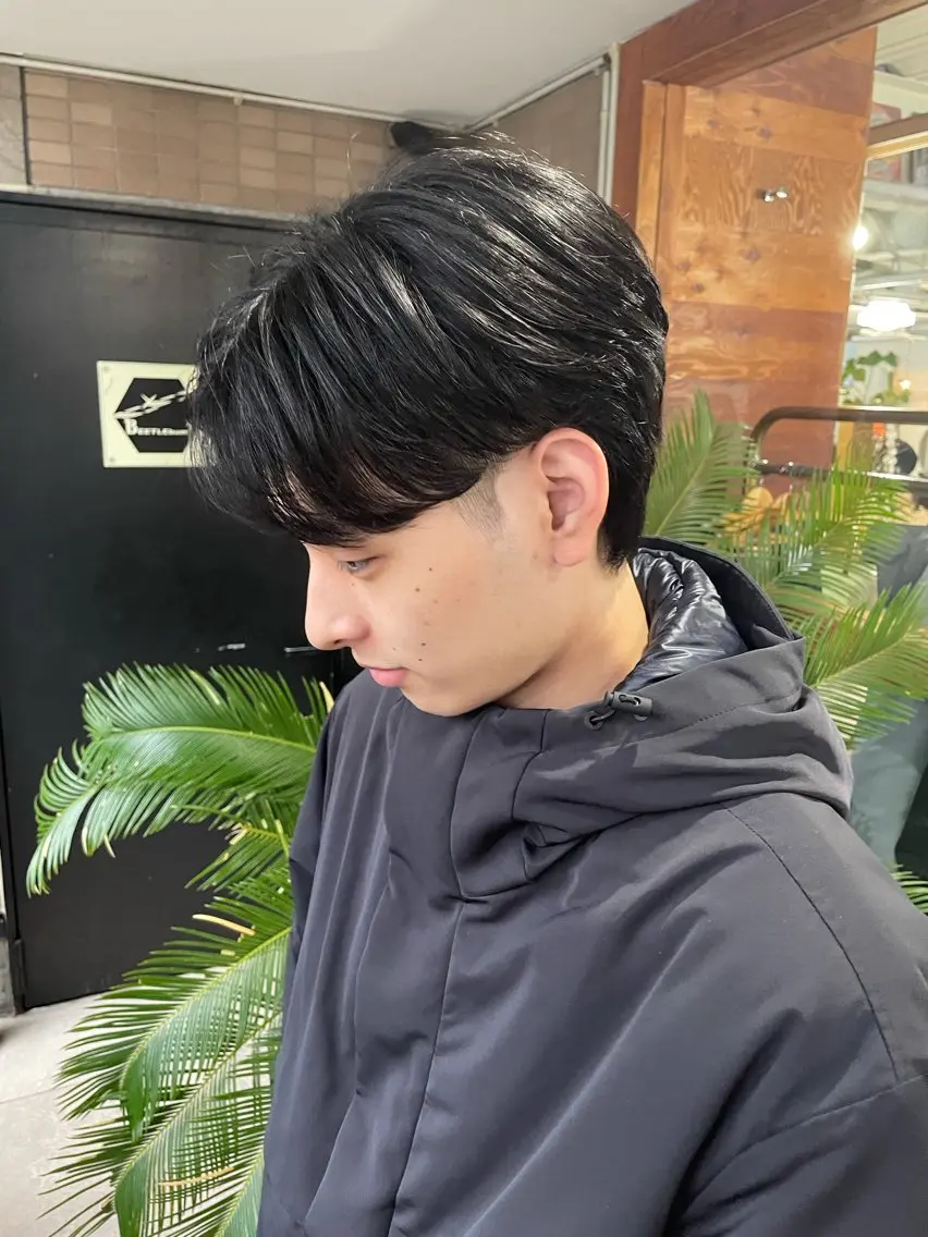 学生カットの写真