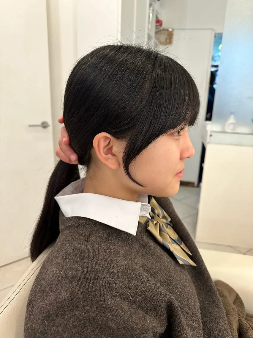 ロング 顔周りカット fiorista🌼 ayanaのヘアスタイル